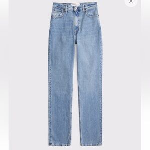 Abercrombie Ultra High Rise 90s Straight Jean